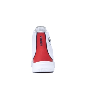 Supra STATIK Høye Sneakers Dame Hvite/Hvite | NO-75996